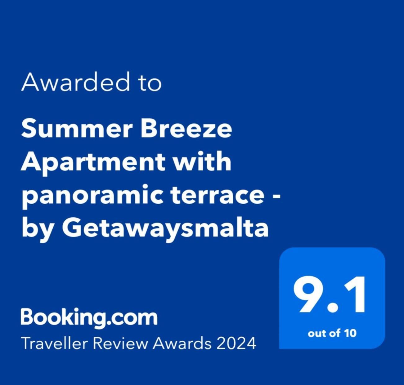 Summer Breeze Apartment With Panoramic Terrace - By Getawaysmalta Mellieħa Buitenkant foto